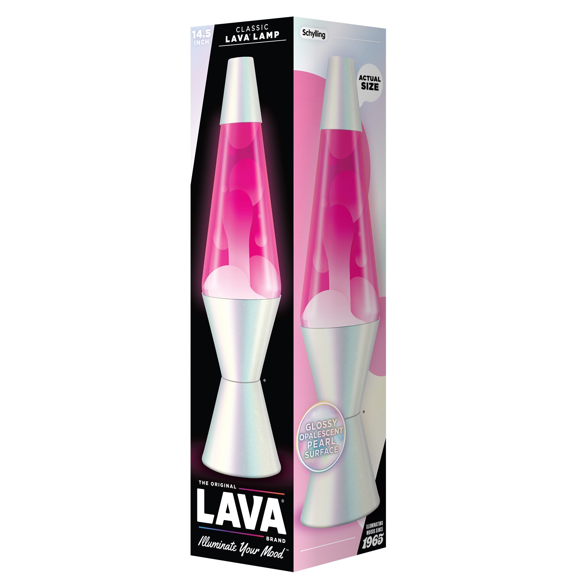 14.5" LAVA LAMP OPALESCENT PEARL