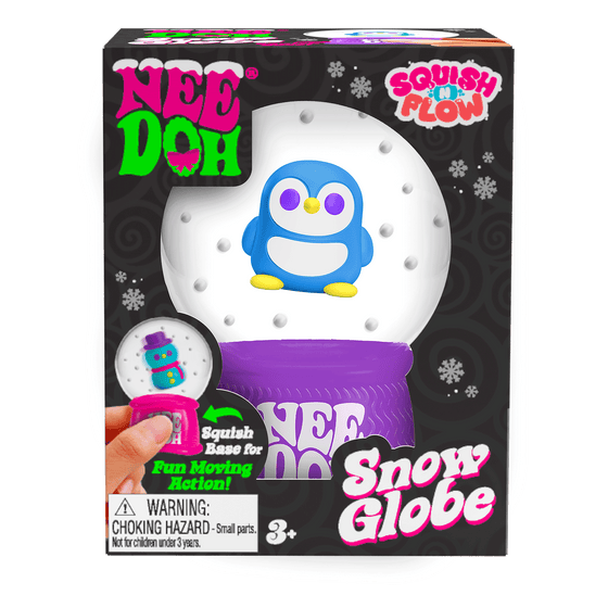 NEEDOH SQUISH N FLOW SNOW GLOBE 7x9